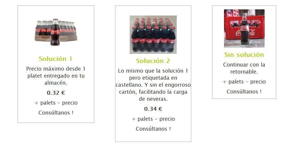 COCA-COLA PACKAGING SOLUTIONS