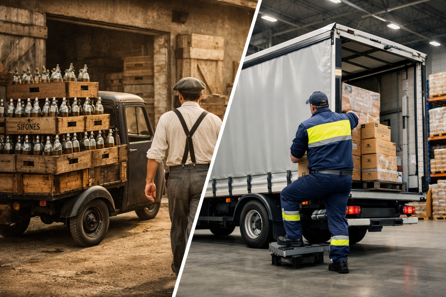De la distribución artesanal al modelo logístico actual: una evolución que invita a reflexionar.