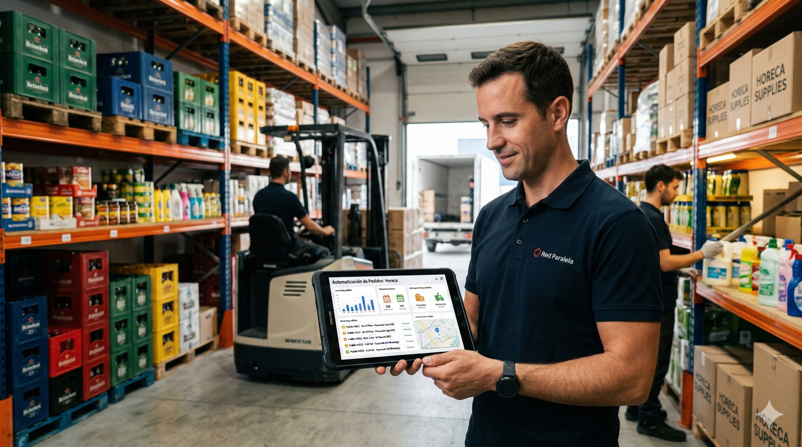 automatización de pedidos del distribuidor horeca