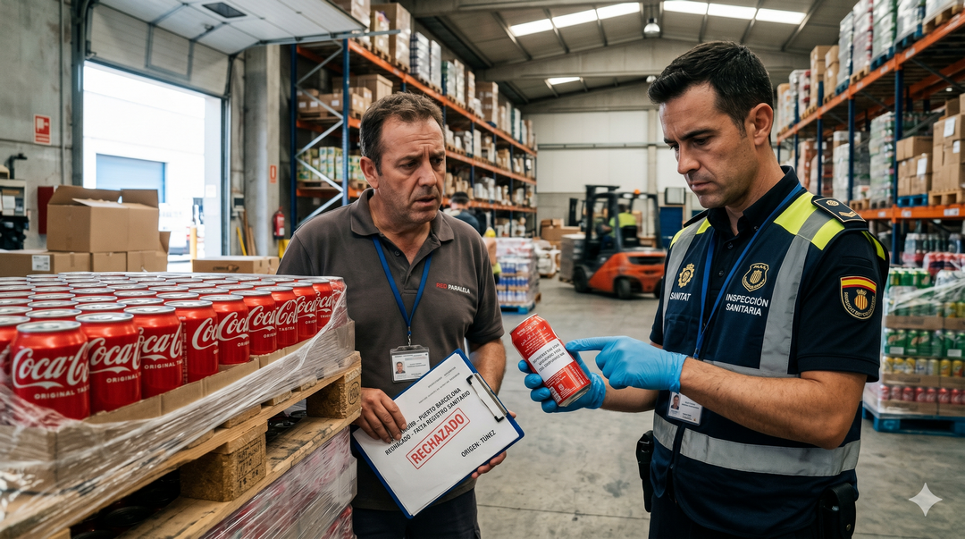 Inspección sanitaria Coca-cola